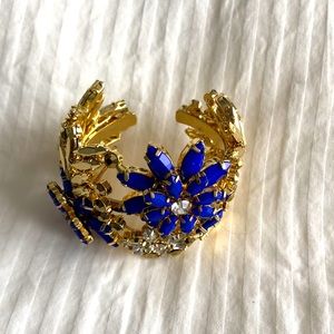 BCBG Max Azria Blue and Gold bracelet